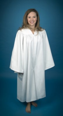 Culotte Baptismal Robe for Women