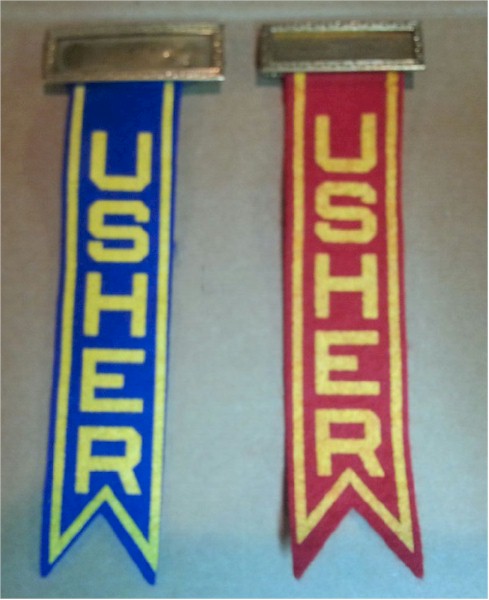 Jusdon Usher Badge