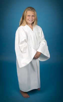 Culotte Baptismal Robe for Women, Small  - 