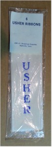 Usher Ribbons